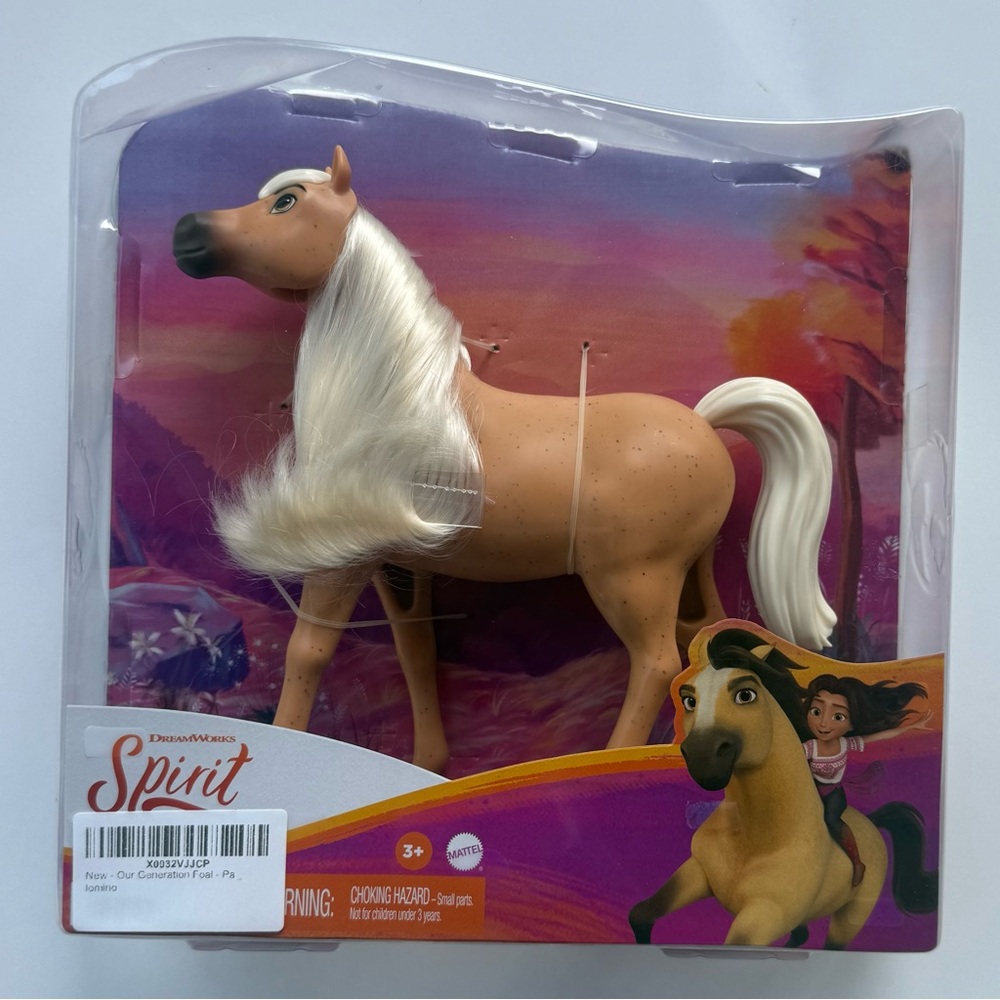 DreamWorks Spirit Blonde-Maned Palomino Horse Figure